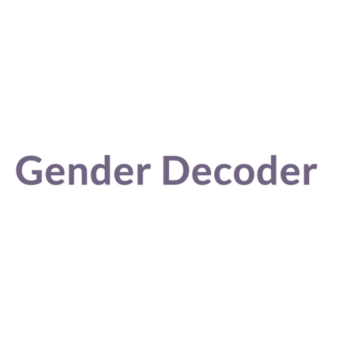 Gender Decoder